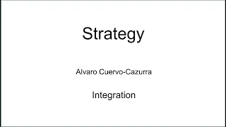 Strategy. Expand value creation though vertical integration