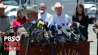 WATCH: Authorities in Uvalde, Texas, hold press briefing as city recovers from mass shooting