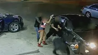 Woman Accused Of Opening Fire At Gas Station Is Caught On Video