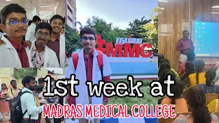 1st week at Madras medical college | Tamilselvan