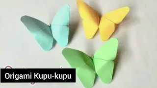 Cara Mudah Buat Origami Kupu-Kupu #origami #papercraft #tutorial