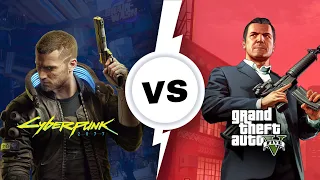 Why GTA5 is Better than Cyberpunk 2077 | Attention to Detail