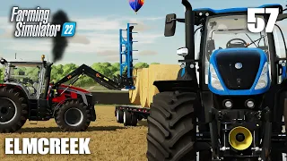 New Equipment/Balling and Harvest | Industrializing Elmcreek | FS22 Timelapse | Ep57