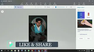 How to Create Circle any Picture in Paint 3D
