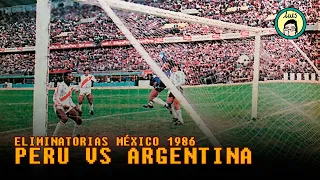 Perú 1-0 Argentina (Eliminatorias México 1986) | Canal 9
