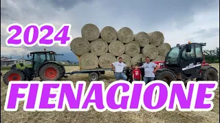 FIENAGIONE 2024 con NEW HOLLAND- CLAAS- FARESIN- DEUTZ Prataveccia (CN)Az.BARBERO LUCA