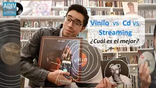 Vinilo vs Cd vs Streaming ¿Cuál es el mejor formato?