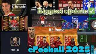 eFootball™2025 Is Here.!! 😍🔥 Cristiano Ronaldo Brand Ambassador Pack & Master League in eFootball MG