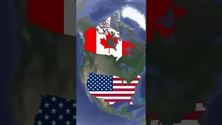 Let’s Compare Canada to the United States! 🇨🇦 🇺🇸 #shorts