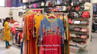Garment Shop Racks By Axis Display Rack. Planning a retail shop contact us 8530007700