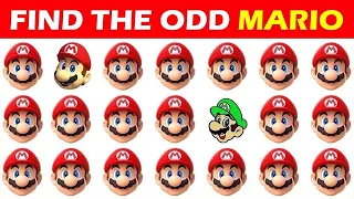 Find the ODD One Out - Super Mario Edition 🍄 #144 | Spot the Differences Super Mario Bros. Movie