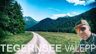 Biketour Gravel  München Tegernsee Valepp Kufstein 110km ☀️🚴‍♂️💙 Koga Colmaro Gravelbike Videonauts