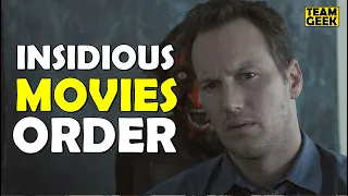 How to watch the INSIDIOUS MOVIES in order!