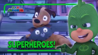 Frozen City, Hot Rescue! | Superheroes | PJ Masks