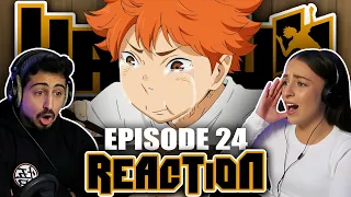 THIS ONE HURT 💔  Haikyuu!! Episode 24 REACTION! | 1x24 "Removing the Solitary King"