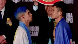 🚨¡WOW! Fernando MARTINEZ vs Jerwin ANCAJAS 2 | PESAJE CALIENTE 🔥 WEIGH IN