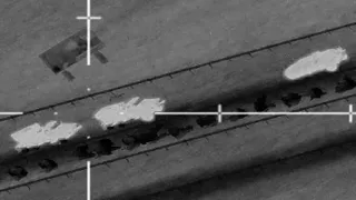 AC-130 Gunship In Action - ENEMY CONVOY DESTROYED - Fallujah Map - USAF - ARMA 3 MilSim