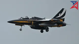 Singapore Airshow 2024 - Arrival of ROKAF Black Eagles Team