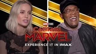 CAPTAIN MARVEL (2019) • Featurette | The Cast | IMAX • Cinetext