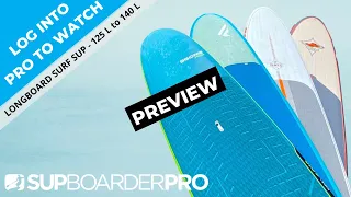 Longboard Surf SUP Test 2022 // SUPboarder PRO Head to Head Test PREVIEW