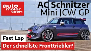 AC Schnitzer Mini JCW GP: Schneller als alle anderen Fronttriebler? - Fast Lap | auto motor & sport