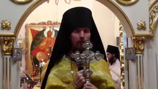Проповедь наместника монастыря иеромонаха Михея в неделю 27-ю по Пятидесятнице