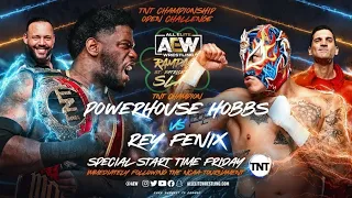 AEW Rampage Highlights | TNT Championship – Powerhouse Hobbs (c) vs Rey Fenix @WWE