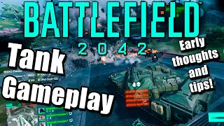 Battlefield 2042 Beta TANKS! - Early thoughts, tips and RAW footage 🤔