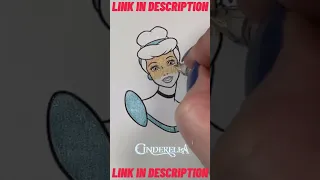 Enchanting Cinderella Coloring Pages #CinderellaColoringPages #DisneyPrincessColoring #CinderellaArt