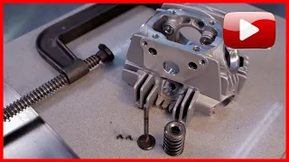 39¢ DIY Motorcycle Valve Spring Compressor || IT WORKS!