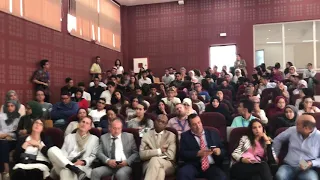 Doc Samad hosting a conference in Dakhla