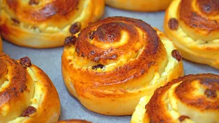 Soft fluffy and very tasty buns! Egg-free dough