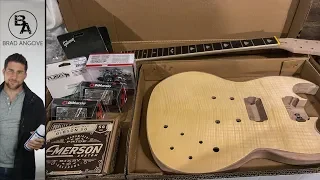 The Ultimate SG Guitar Kit Build (FULL UPGRADES) Intro and Unbox