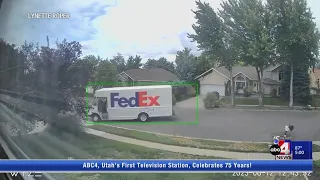 Sandy neighborhood is still after FedEx truck that drove into a parked truck