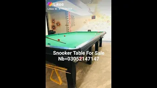 Snooker Table For Sale