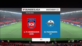 FIFA 23 | FC Heidenheim vs SC Paderborn 07 - Bundesliga | 05/11/22 | Gameplay