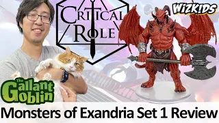 Monsters of Exandria Set 1 - D&D Critical Role WizKids Prepainted Minis