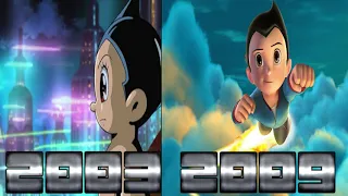 Astro Boy 1963 - 1980 - 2003 - 2009 - 2015 - 2019 Evolución