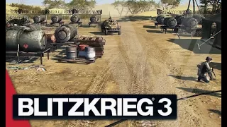 The Relief of Tobruk - Blitzkrieg 3 Gameplay  (Allied Campaign)
