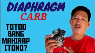 PROOF - KUNG PAANO ITONO ANG DIAPHRAGM TYPE NA KARBURADOR ( HOW TO TUNE CARBURETOR)
