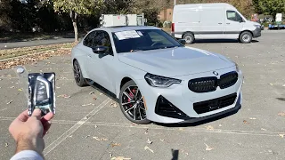 2024 BMW M240i xDrive: Start Up, Exhaust, Test Drive, Walkaround, POV and Review