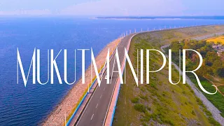 MUKUTMANIPUR DAM WEST BENGAL DRONE FOOTAGE | 4K | DJI MINI 2 | AVIPRIYO DAS