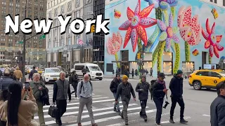 5th Avenue Manhattan Virtual Tour - NYC City Walk - New York 4k 2023