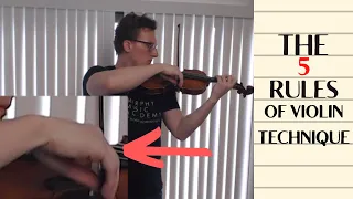 The 5 Fundamental Rules of Violin Technique