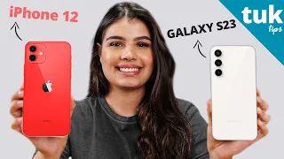 Galaxy S23 vs iPhone 12 Qual é o MELHOR para COMPRAR em 2024?