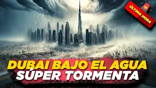 ¡Alarmante! Dubai bajo el agua por súper tormenta.