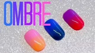 How To Ombre With Gel Polish | Ombre Nail Art Tutorial