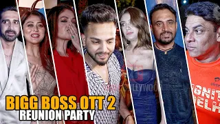 Bigg Boss OTT 2 Reunion Party - Elvish Yadav,Aashika,Avinash,Falaq,Pooja,Bebika, Akanksha & More