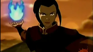 Aang  Vs Azula Fight In The Drill To save Ba sing se