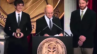 Michael Dante Di Martino - Avatar: The Last Airbender - 2008 Peabody Award Acceptance Speech